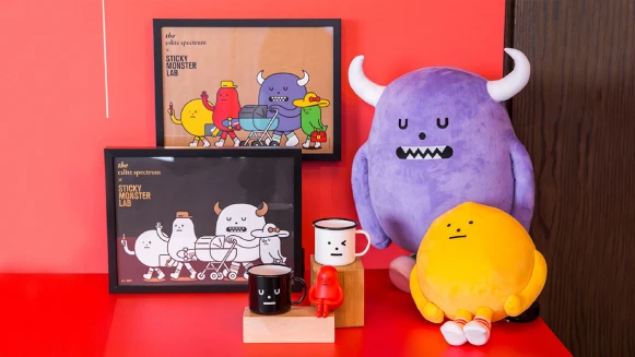 2017誠品生活週年慶有獨家聯名韓國Sticky Monster Lab滿額禮