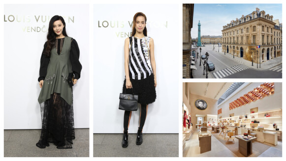 和范冰冰、陳庭妮一起逛店！梵登廣場全新路易威登之家10月4日盛大開幕