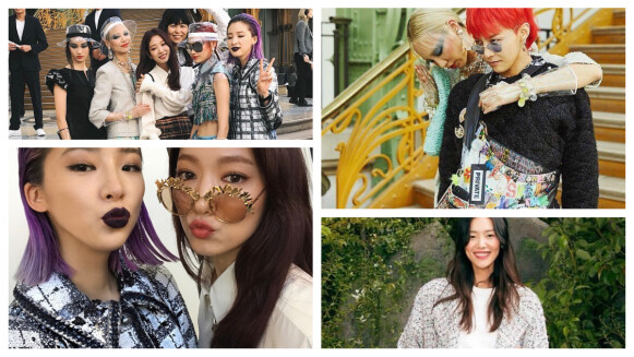 【巴黎時裝週】GD、劉雯、朴信惠全員到齊！Chanel 2018春夏時裝秀讓大皇宮變身世外桃源！
