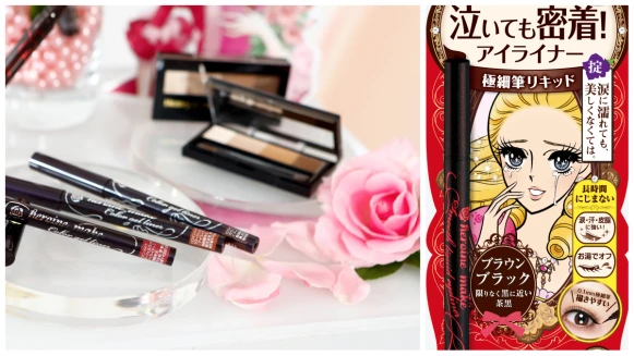 超人氣零阻力眼線液筆再升級！Kiss Me花漾美姬再推絕對要收款-淚不落絲滑瞬色眼線膠筆