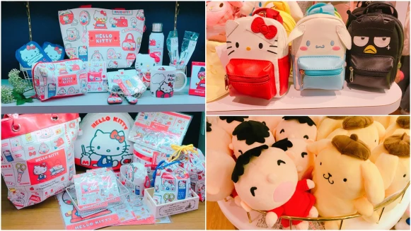 MY MELODY玩偶、HELLO KITTY小後背包、手機殼每一款都想買！微風松高全新開幕「Sanrio VIVITIX」專賣店