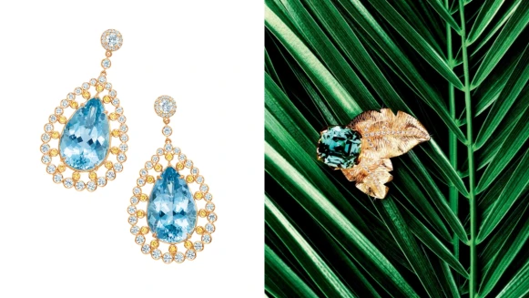 【珠寶小學堂】討人喜歡的冷色系寶石！清澈迷人的海水藍寶、丹泉石與碧璽