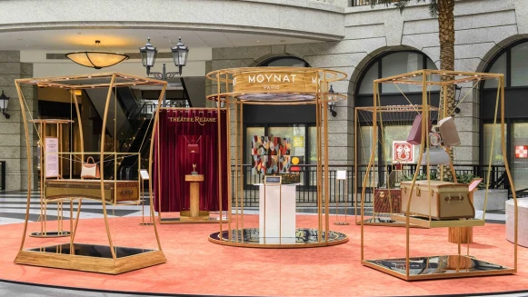 MOYNAT萬花筒巡迴展Bellavita登場！旅行箱、手袋作品揭開法式工藝的秘密