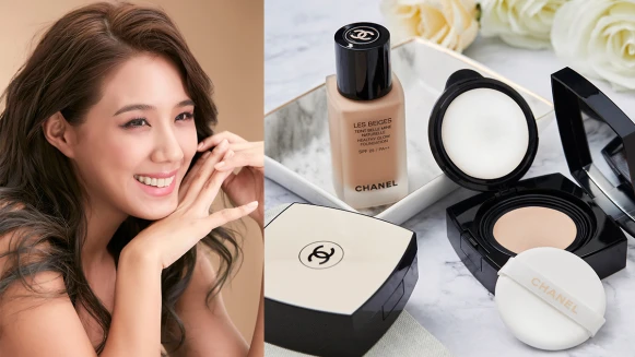 自然「光透果凍肌」Get!運動女孩安安Angelina:「我用香奈兒『時尚裸光水慕絲+時尚裸光果凍粉餅』2步輕鬆完成!」