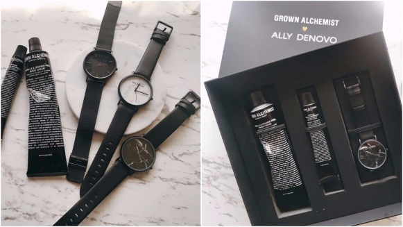 美到吃手手！文青風手錶結合潮流護手霜，夢幻推出超限量組合，滿足喜歡低調曬品味的你～