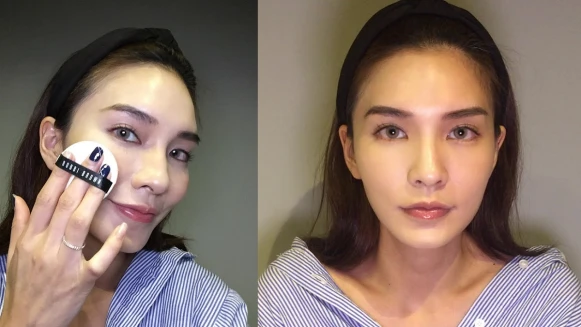 令人驚艷，就像拍上頂級保養品一般，一整天都給你好氣色的神級氣墊粉餅