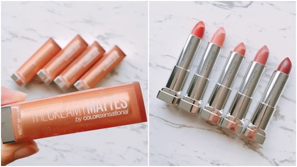 開架CP值最高的「玫瑰焦糖土色」唇膏,MAYBELLINE媚比琳讓霧感土色口紅變得更溫柔