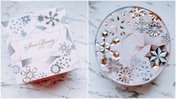 2017年度日系限量蜜粉絕美登場!資生堂心機女神香氛魔法盒玫瑰色外盒夢幻到不行