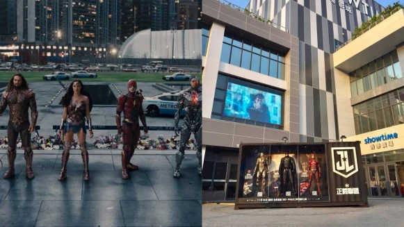 超級英雄迷必朝聖的打卡地標！《正義聯盟》大型戶外行動展櫃台北、新竹、台中限時登場