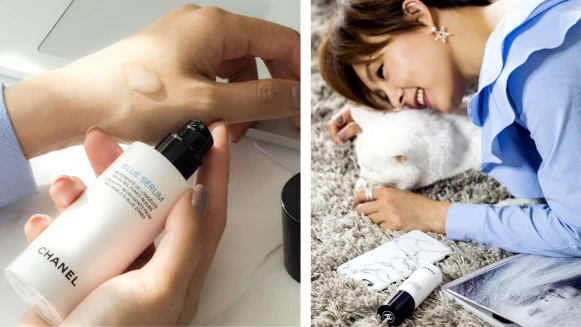 從愛貓身上學會怡然自得後…有「藍朋友」相伴的凱特王盡情享受樂活人生！