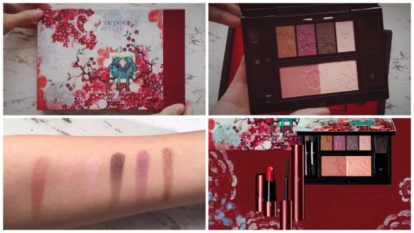 就像奢華珠寶盒般 肌膚之鑰聖誕限定花樣年華彩妝組 好想好好珍藏!