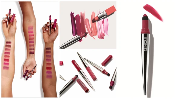 是秋冬許願清單必備!倩碧全新紐約普普微霧氣墊唇筆 勾勒迷人時髦的土色菱形雙唇!