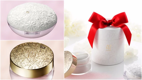 「繫上紅色蝴蝶結緞帶的禮盒」黛珂2017聖誕限定蜜粉閃爍滿滿公主風!