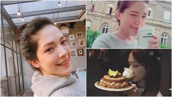 許瑋甯:「牙齒對於演員來說是一個重要的細節,因此我餐後都有刷牙習慣,除了認真清潔保持潔白也很必須」