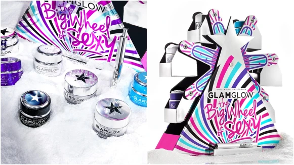經典明星商品都搭了這座酷銀摩天輪，GLAMGLOW聖誕禮盒「好萊塢限定星光摩天輪」重溫孩時的童心童趣