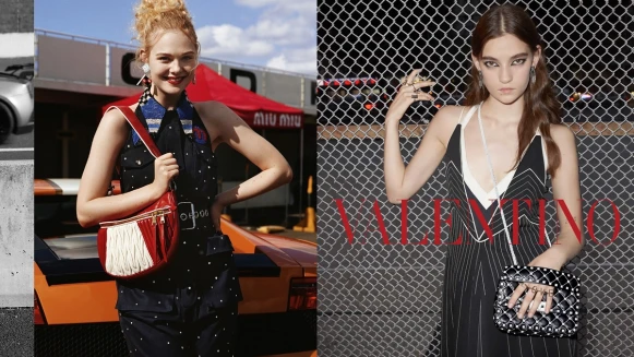 2018早春大片特輯！賽車元素、連身吊帶褲、運動洋裝…中性女孩風元素搶先看