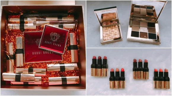 「有了這盤金緻美肌粉，就像無數光芒灑落在臉上」收藏在紅寶石盒中的BOBBI BROWN金緻美肌粉美得太生火(加映扭蛋機活動)