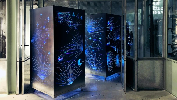 到大安路上神秘老洋房來趟星空之旅！onefifteen初衣食午與台灣藝術家打造星光櫥窗展