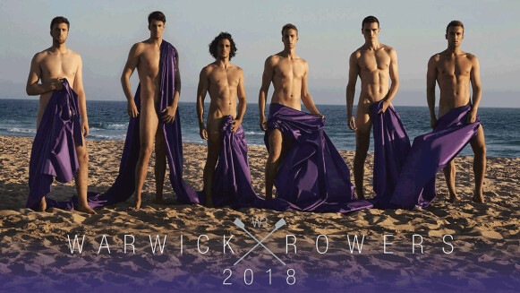 撲倒我吧，鮮肉們！姐妹最愛的「2018英國華威大學划船隊月曆」來囉