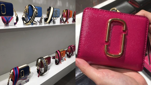 Marc Jacobs微風廣場新開幕！Double J Logo首度推出繽紛短夾系列