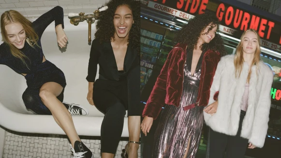 聖誕舞會要怎麼穿？Bershka 80年代復古單品就用閃亮元素稱霸舞池