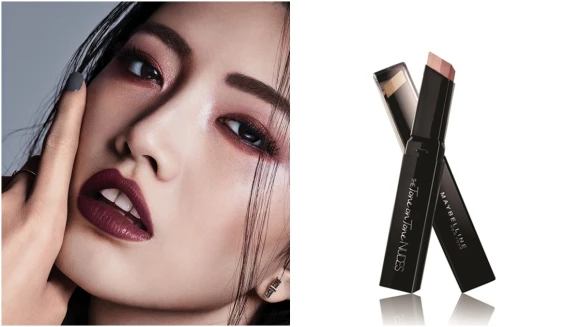 「粉紅香檳、萊姆雞尾酒一筆就能畫出超美自然漸層眼影」MAYBELLINE推出一支雙色絲絨質地的眼影棒