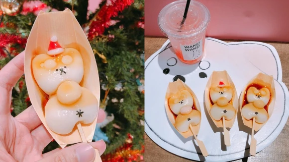 Q到捨不得吃啦！WakeWake醒醒工作室「柴犬醬油糰子」再度快閃台北，推出超萌聖誕限定款