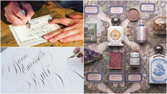 在禮物包裝親手簽上暖心祝福！復刻巴黎香氛老店Buly1803首度來台開設手寫英文書法課