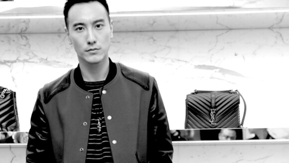 謝沛恩和王陽明比帥，全靠SAINT LAURENT聖羅蘭！