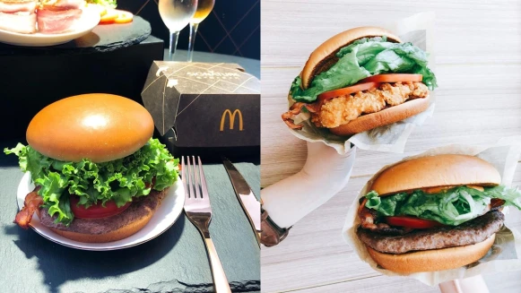 有點時髦的黑色漢堡盒！麥當勞最新推頂級漢堡，「極選BLT安格斯黑牛堡」限時登場