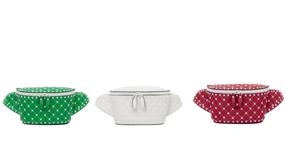 鉚釘控請鎖定！Valentino第一次推出超繽紛糖果色腰包，迷你尺寸嬌小女也適合