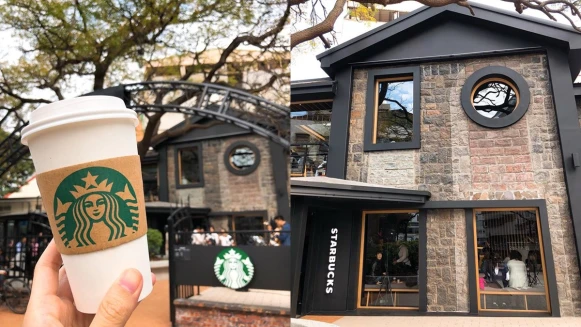 宛如走進絕美別墅、擁有全台最美戶外座位區！星巴克全新「天玉門市」降臨天母