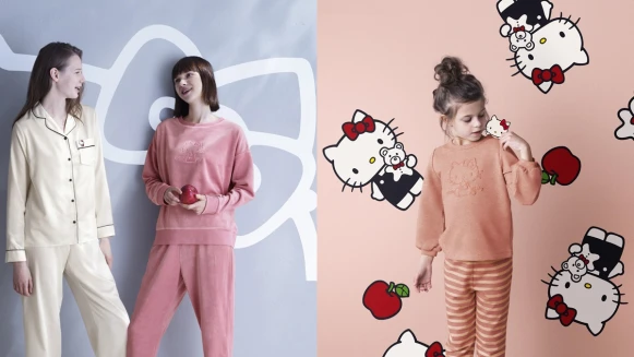 從睡衣到帽T都讓人想擁有！GU第一次聯手Hello Kitty打造聯名系列