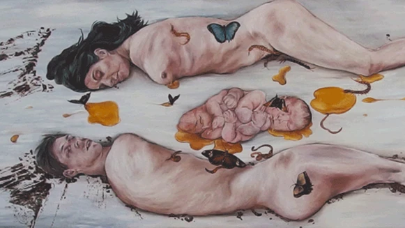 釋放潛意識裡的暗黑美學，新苑藝術《江佩珊個展—揭膚》