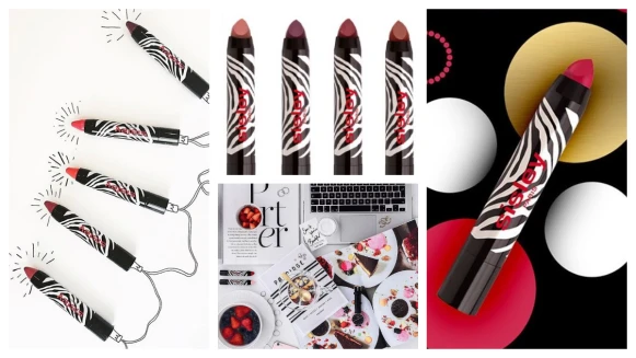 霧面質地的精華護唇筆！#19玫瑰芭蕾完全是戀愛中甜蜜的唇色啊！