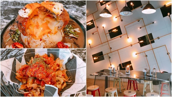 太陽蛋液跟著漢堡排的起司緩緩流下！從台中發跡的「KATZ」韓美式餐廳悄悄在內湖開店