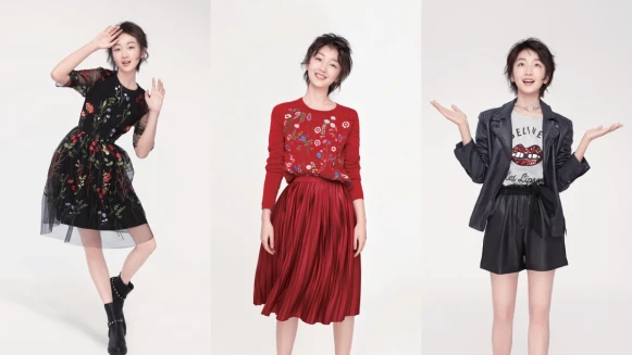 過年就從周冬雨身上找穿搭靈感！平價品牌Esprit推出甜美、帥氣都兼具的新春系列