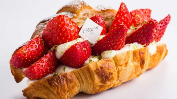 台南網路人氣甜點店「台南小鹿家」快閃台北了！網紅最愛「草莓四葉乳酪可頌」台北晶華限時開賣