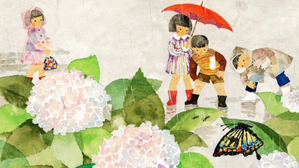 走走走～一起回到童年！《窗邊的小荳荳》繪者岩崎知弘 插畫原作台灣首展《童・樂》