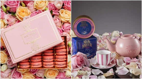 不只外盒夢幻連裡面也會讓少女們尖叫！TWG Tea推出情人節限定粉嫩嫩茶香馬卡龍禮盒