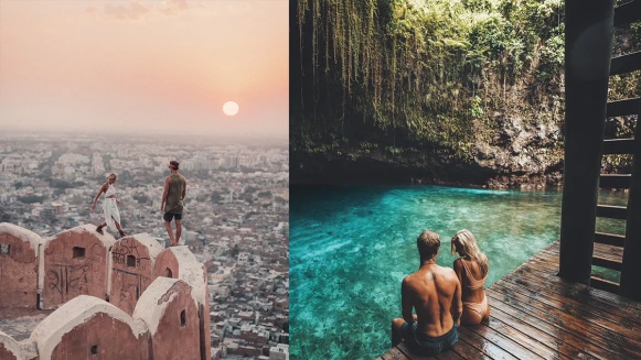 時髦旅遊客必追蹤！重度旅行上癮雙人組 Jack Morris &amp; Lauren Bullen