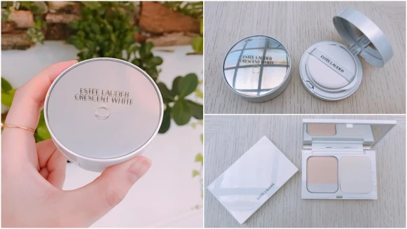 加了日本厚生省認證的美白科技難怪肌膚越拍越亮！雅詩蘭黛全新推出「極淨光白雪公主氣墊」出門一整天肌膚也不反黑