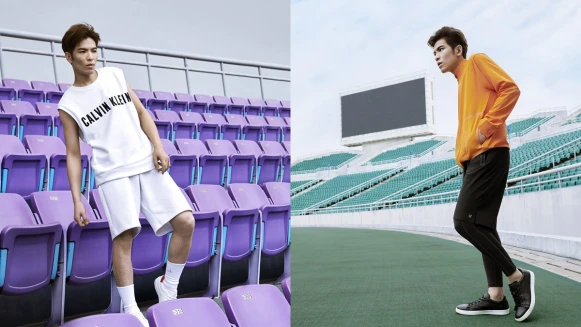 運動風的蕭敬騰帥炸了！Calvin Klein 2018春季形象大片亞洲限定版清新出爐