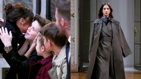 【紐約時裝週】Victoria Beckham同名品牌邁入10週年！貝嫂謝幕開心親吻家人！