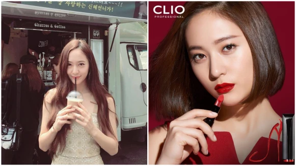 CLIO全新代言人首曝光 高冷水晶女王Krystal踩著高跟鞋來囉！