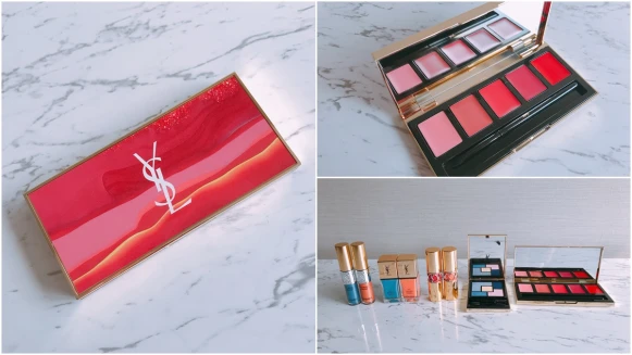 一次收藏最經典5款唇彩色號！YSL春季限量彩妝中這盤粉色絕美「謎霧春光五色唇彩盤」讓人好動心