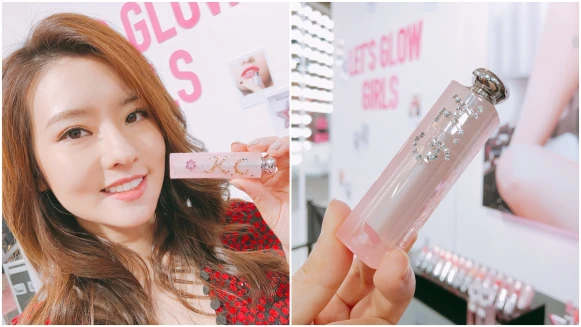 貼上姓名縮寫的水鑽！訂做專屬於你自己的Dior癮誘粉漾潤唇膏