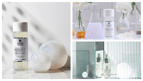 這瓶太有感！KIEHL’S回櫃率NO.1激光極淨白系列推出獨特虹光效果機能水 拍上後肌膚立刻提亮！