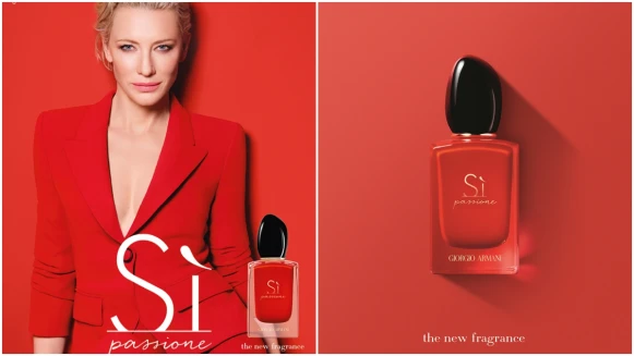 超有氣勢的亞曼尼紅外衣再加入新成員！全新Si Passione女性淡香精正如瓶身一樣火紅熱情