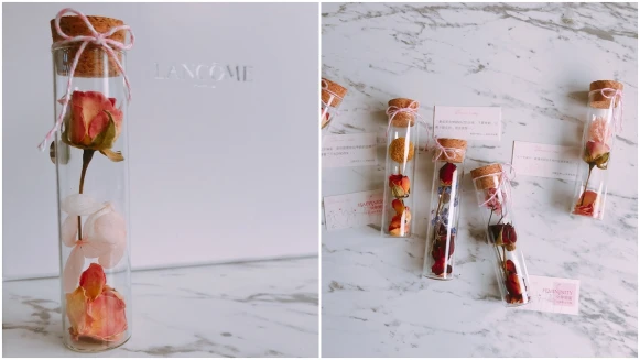 不凋的玫瑰花送閨蜜剛剛好！蘭蔻限時4天，免費送出瑰蜜永存花